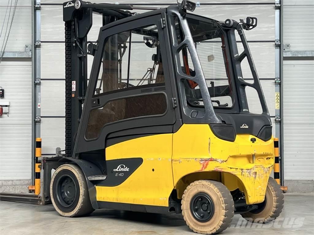 Linde E 40H-01 / 600 Elektriniai šakiniai krautuvai