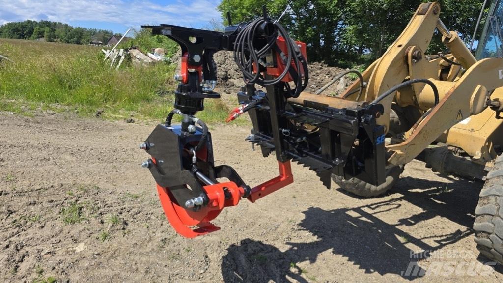  Grip med rotor Naudoti ratiniai krautuvai
