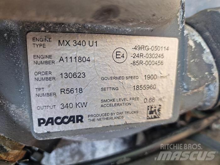 Paccar MX340.U1 Transportas - Kita