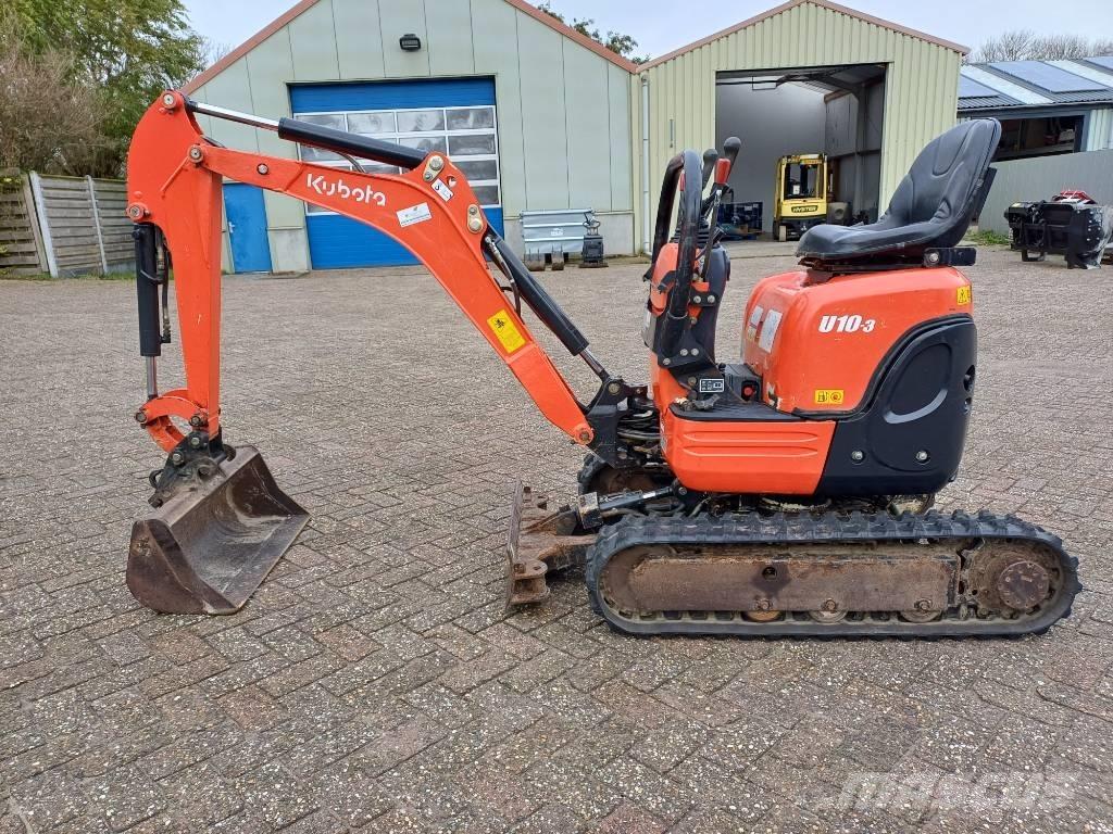 Kubota U 10-3 Mini ekskavatoriai < 7 t