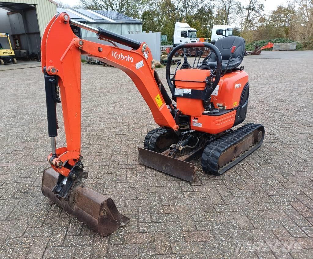 Kubota U 10-3 Mini ekskavatoriai < 7 t