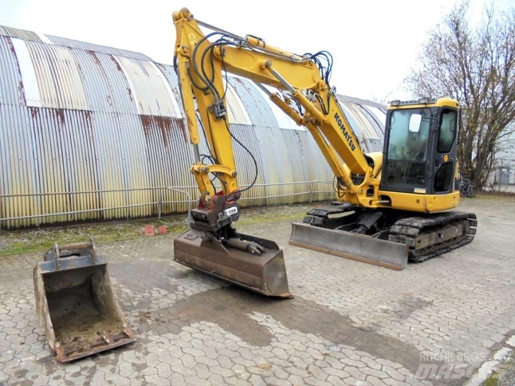 Komatsu PC 80 MR-3 Vidutinės galios ekskavatoriai 7-12 t
