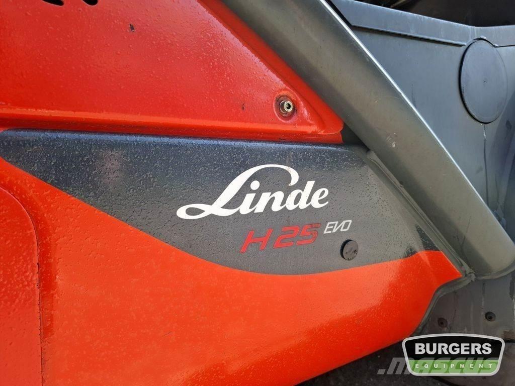 Linde H25T LPG (dujiniai) krautuvai