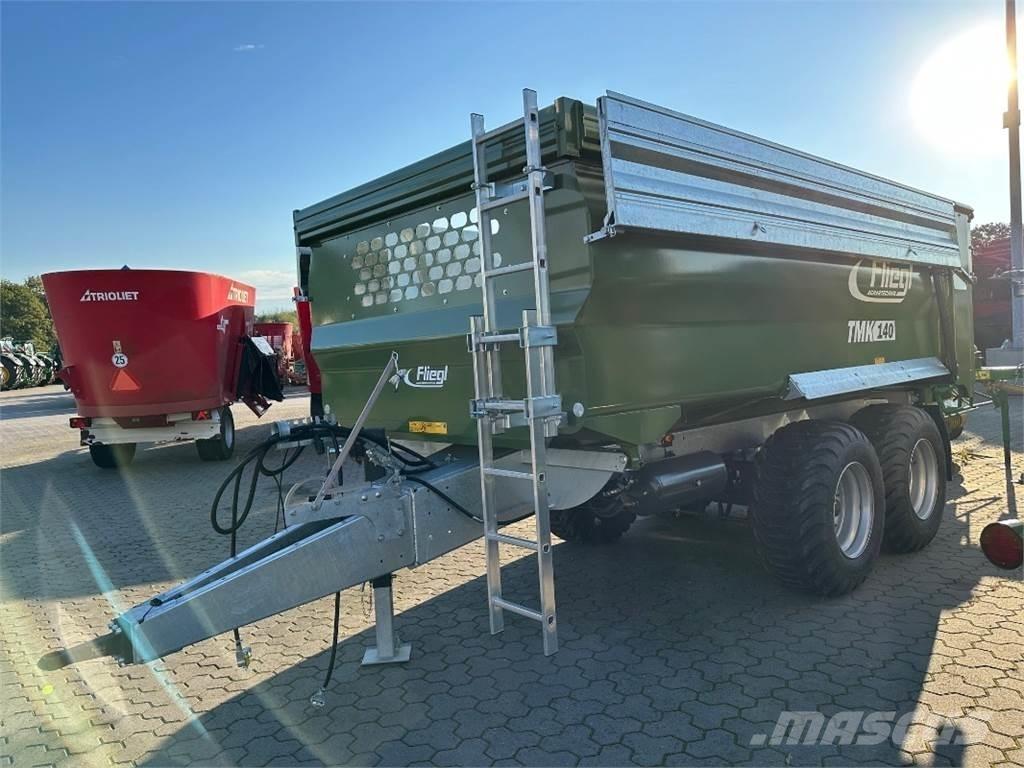 Fliegl TMK 140 Fox Savivartės priekabos
