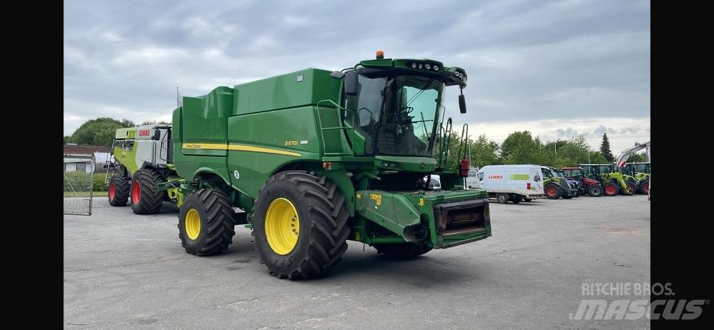 John Deere S670I Derliaus nuėmimo kombainai
