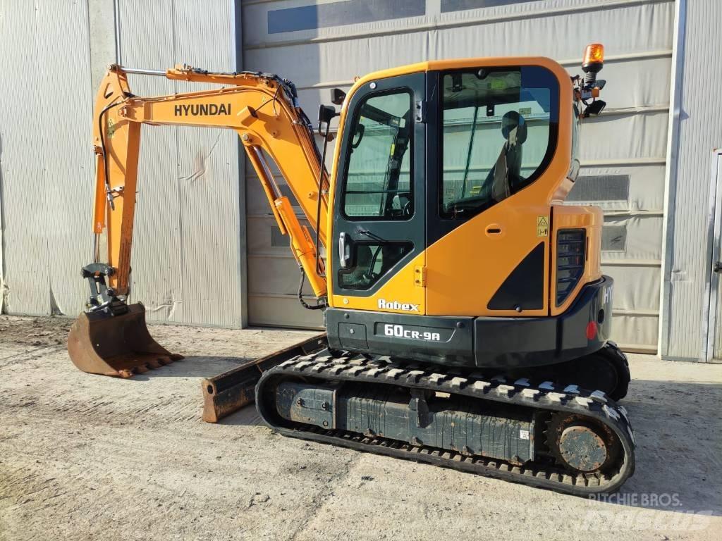 Hyundai R60CR-9A Mini ekskavatoriai < 7 t