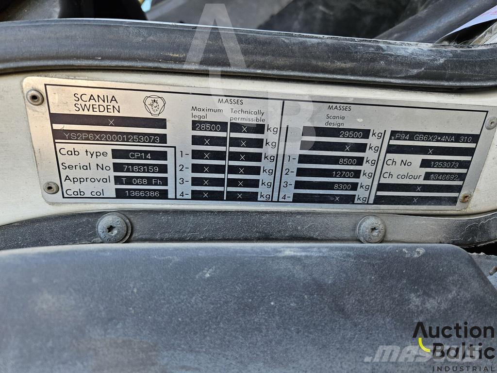 Scania P 94 GB Betonvežiai