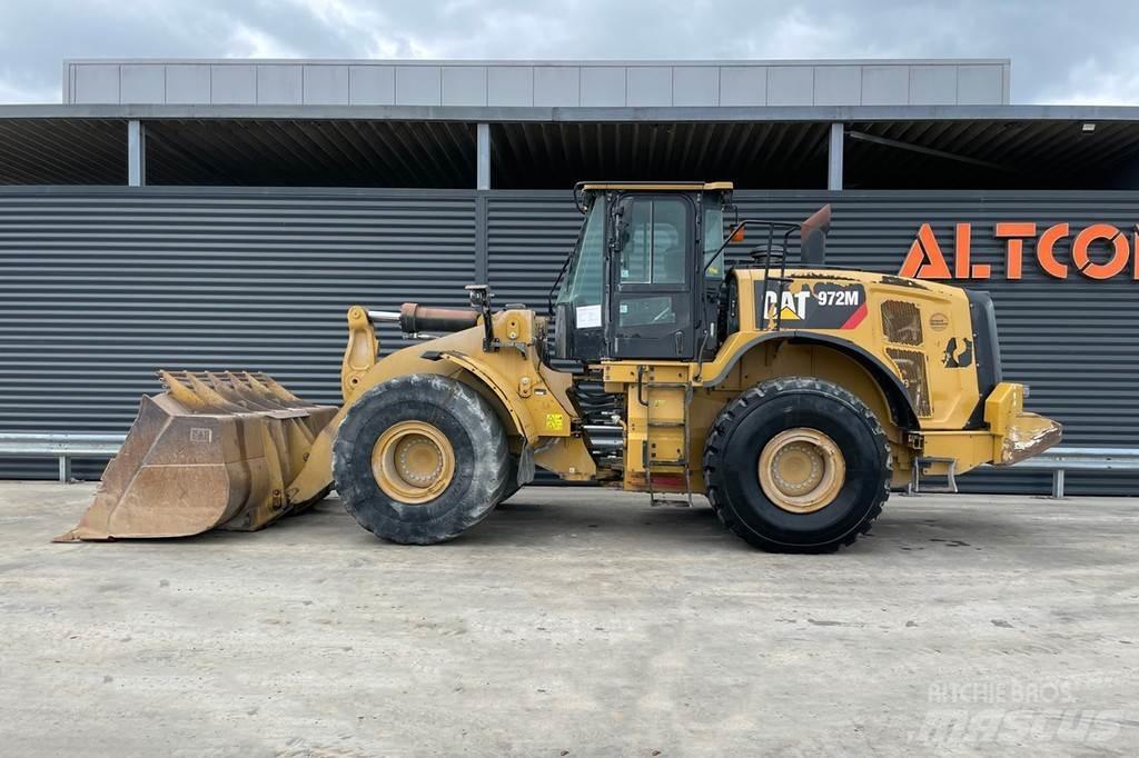 CAT 972M Naudoti ratiniai krautuvai