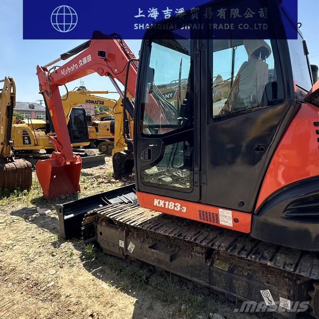 Kubota KX 183 Vikšriniai ekskavatoriai