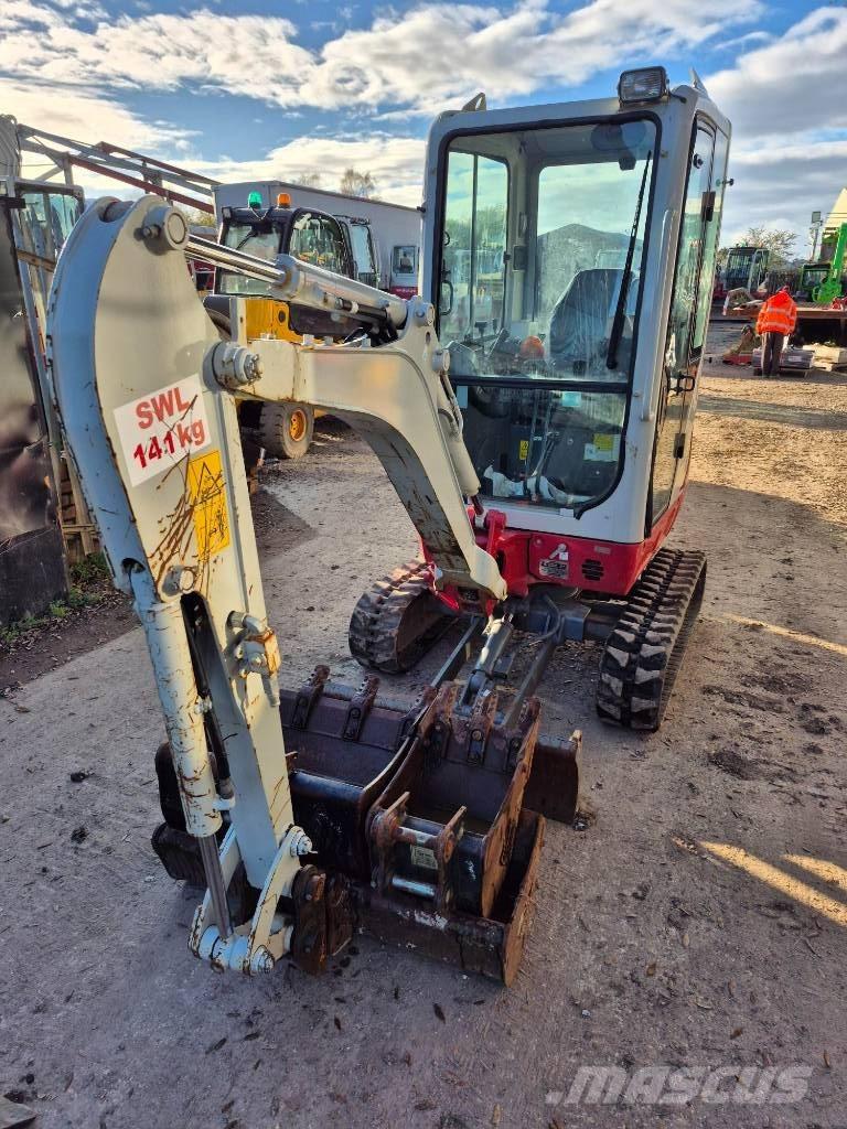 Takeuchi TB 216 Mini ekskavatoriai < 7 t