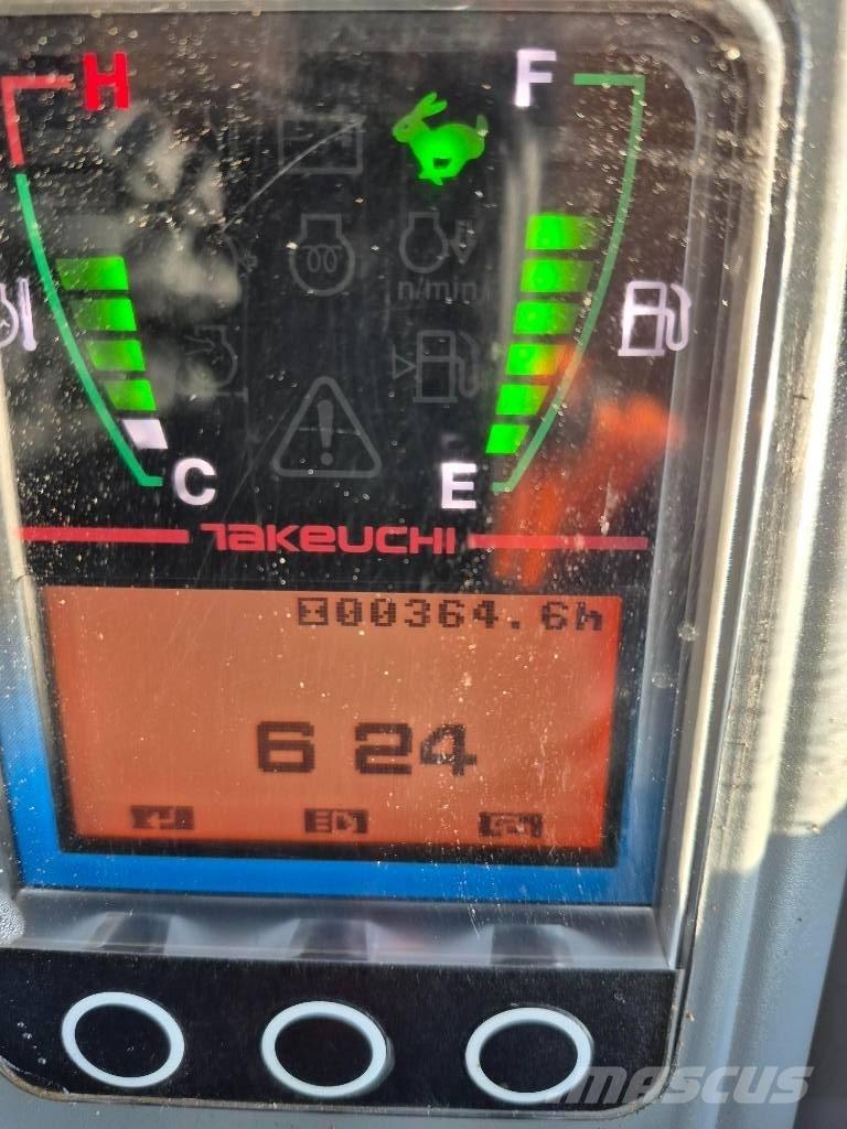 Takeuchi TB 216 Mini ekskavatoriai < 7 t