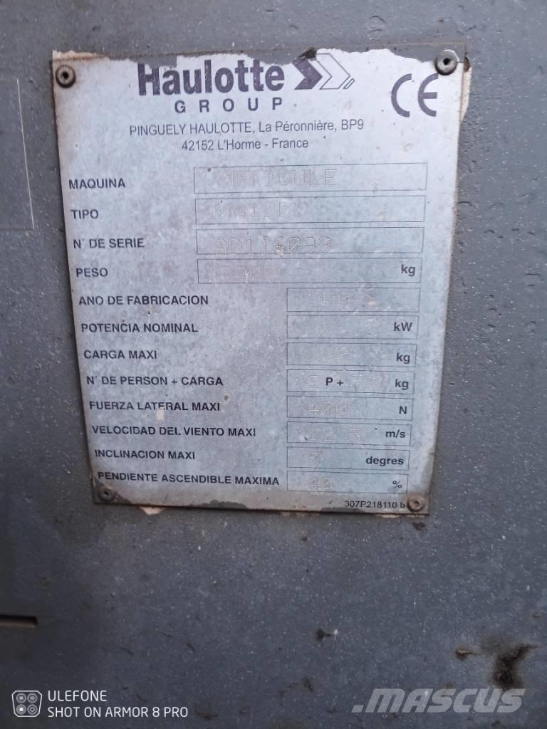 Haulotte HA 12 PX Alkūniniai keltuvai