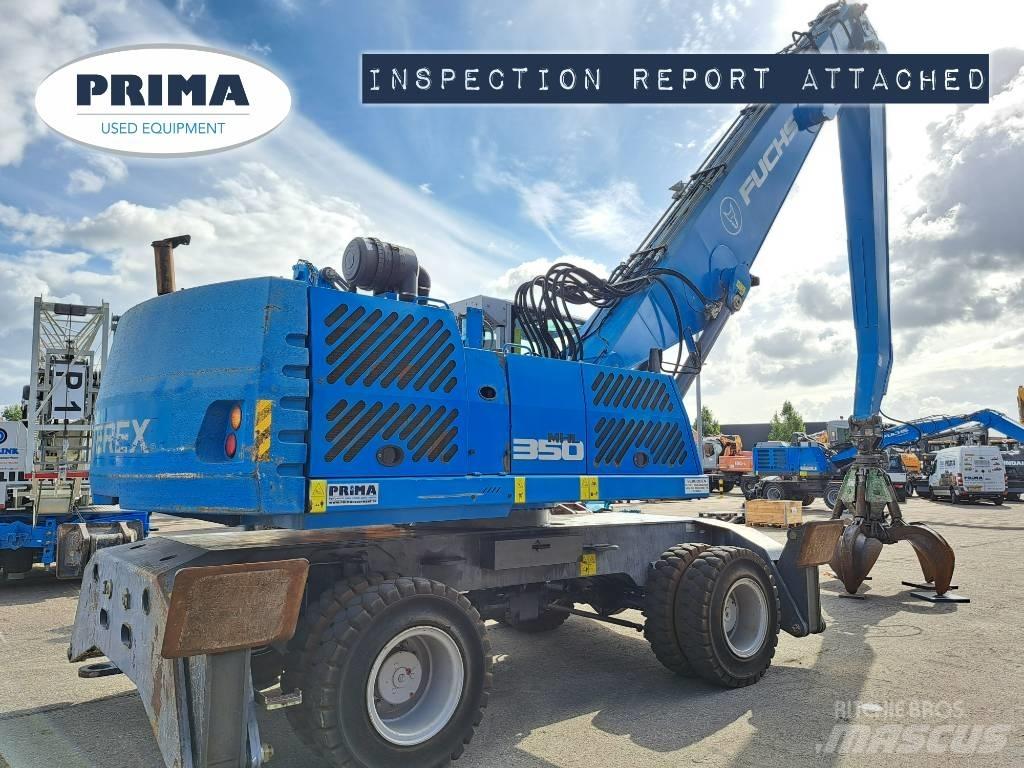 Fuchs MHL350E Atliekų / pramoniniai krautuvai