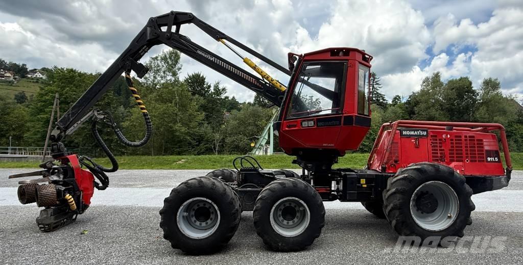Komatsu 911.5 Miško technika (Harvesteriai)