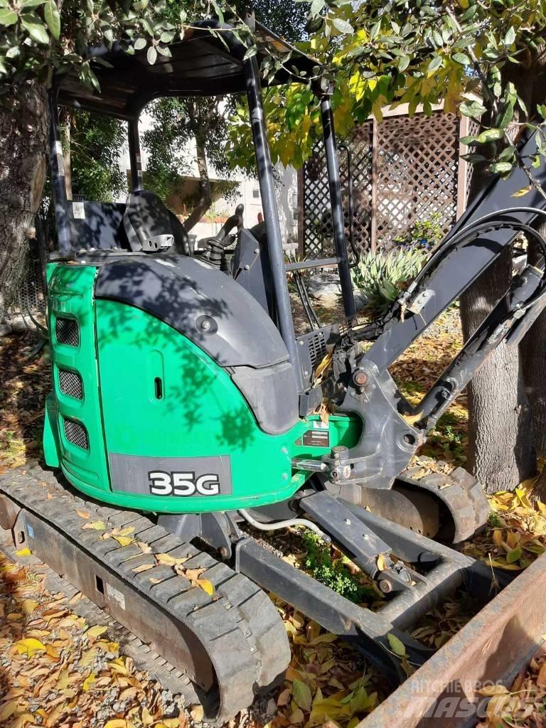 John Deere 35 G Mini ekskavatoriai < 7 t