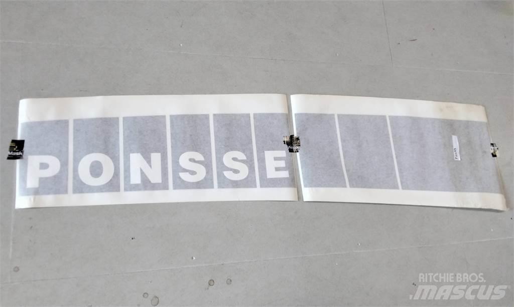 Ponsse P21053 Važiuoklė ir suspensija