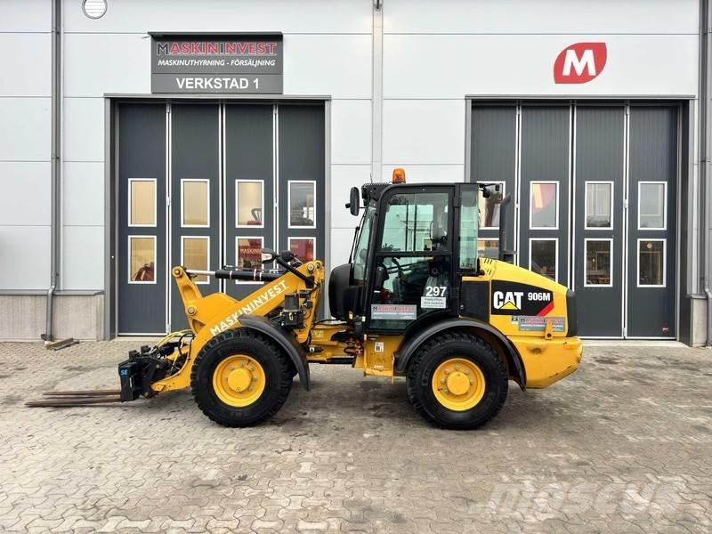 CAT 906M Cat 906M Naudoti ratiniai krautuvai