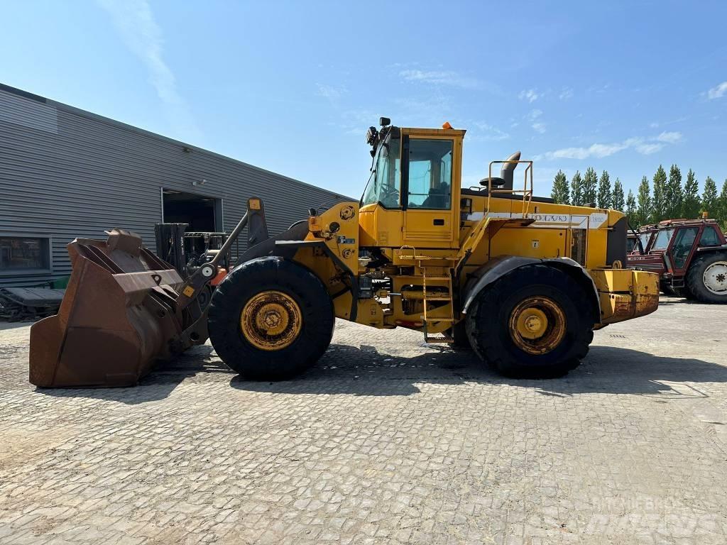 Volvo L180C Naudoti ratiniai krautuvai