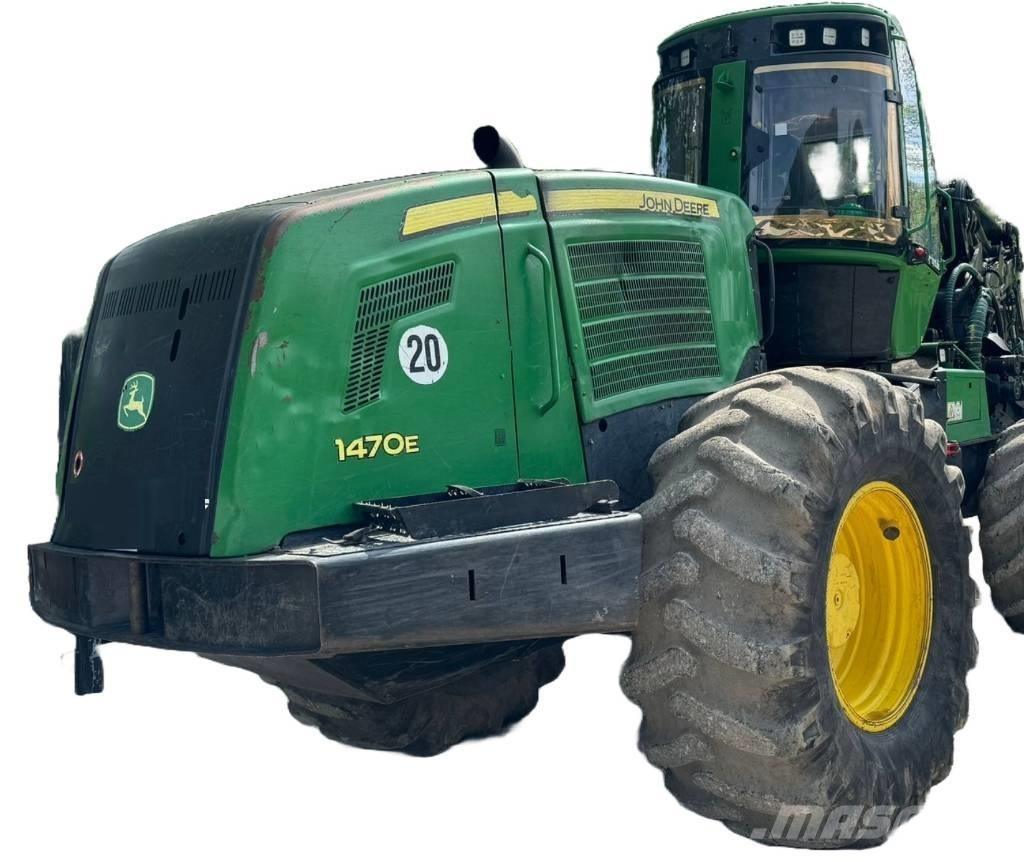 John Deere 1470 E Miško technika (Harvesteriai)