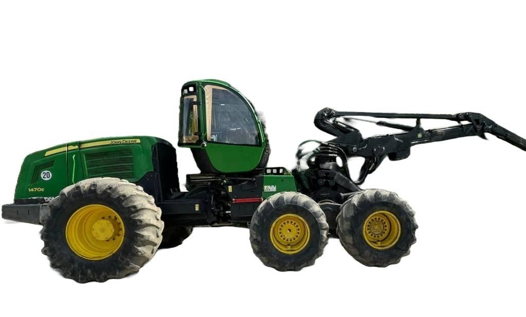 John Deere 1470 E Miško technika (Harvesteriai)