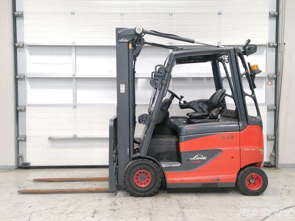 Linde E25H-01/600 Elektriniai šakiniai krautuvai
