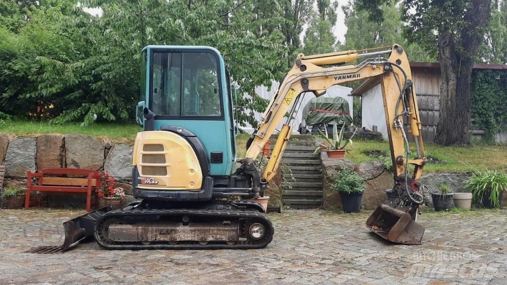 Yanmar Vio33U Mini ekskavatoriai < 7 t