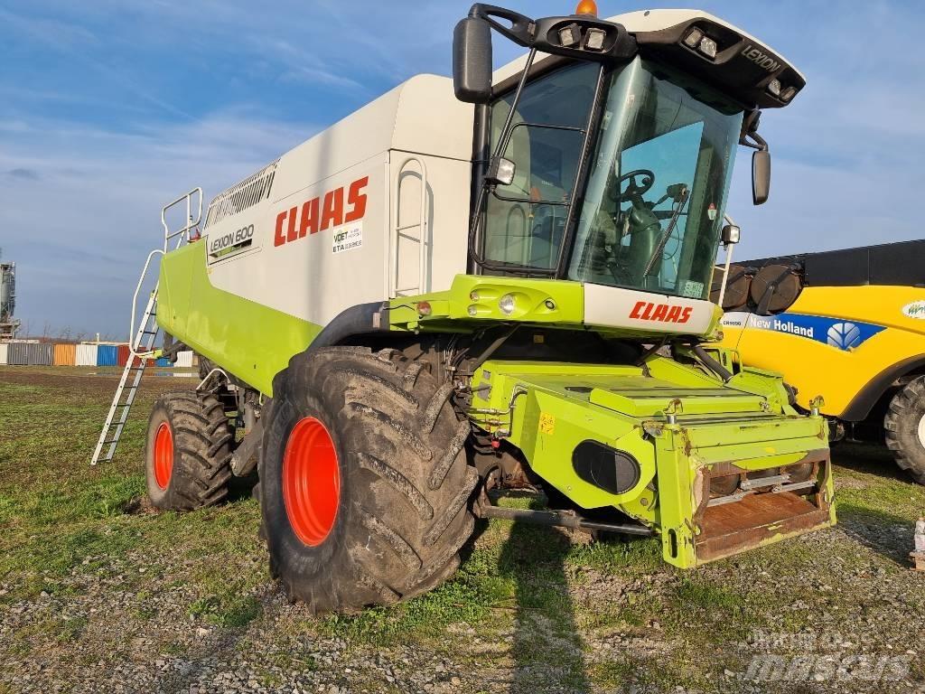 CLAAS Lexion 600 Derliaus nuėmimo kombainai