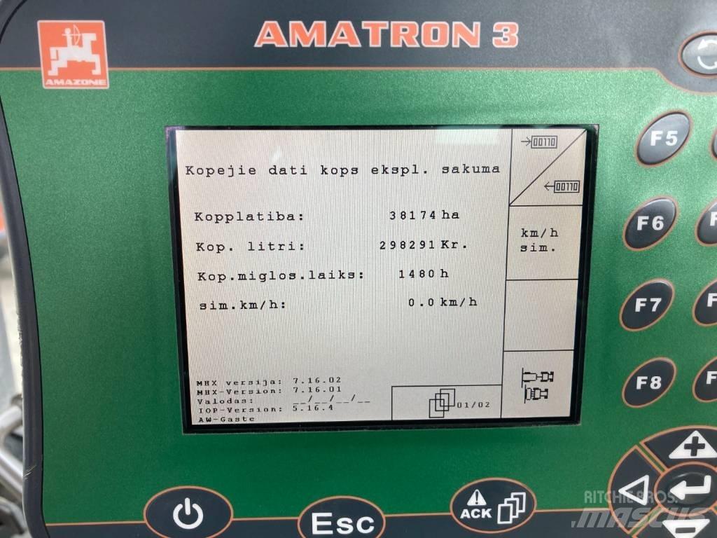 Amazone UX 4200 Prikabinami purkštuvai