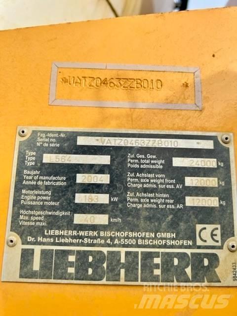 Liebherr L 564 Naudoti ratiniai krautuvai