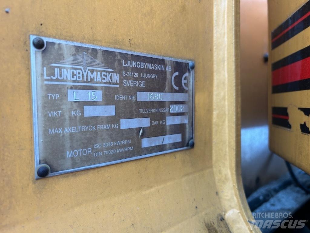 Ljungby L 15 Naudoti ratiniai krautuvai
