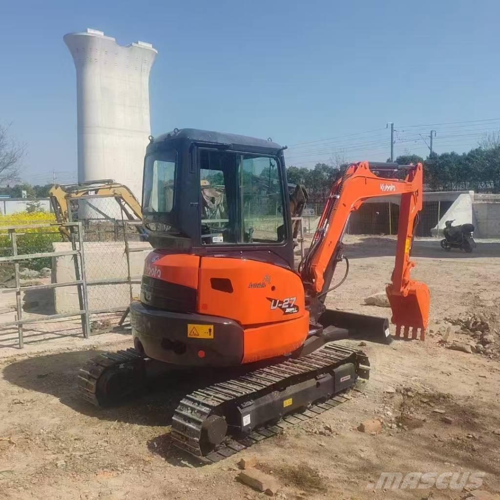 Kubota U 27 Mini ekskavatoriai < 7 t