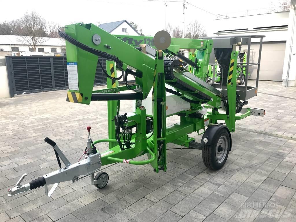 Niftylift 120TE Ant priekabų montuojamos kėlimo platformos