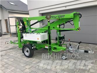 Niftylift 120TE Ant priekabų montuojamos kėlimo platformos