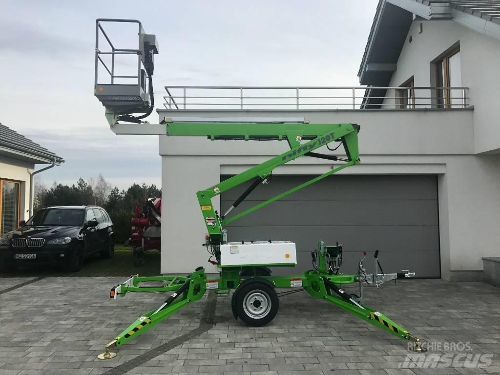 Niftylift 120TE Ant priekabų montuojamos kėlimo platformos