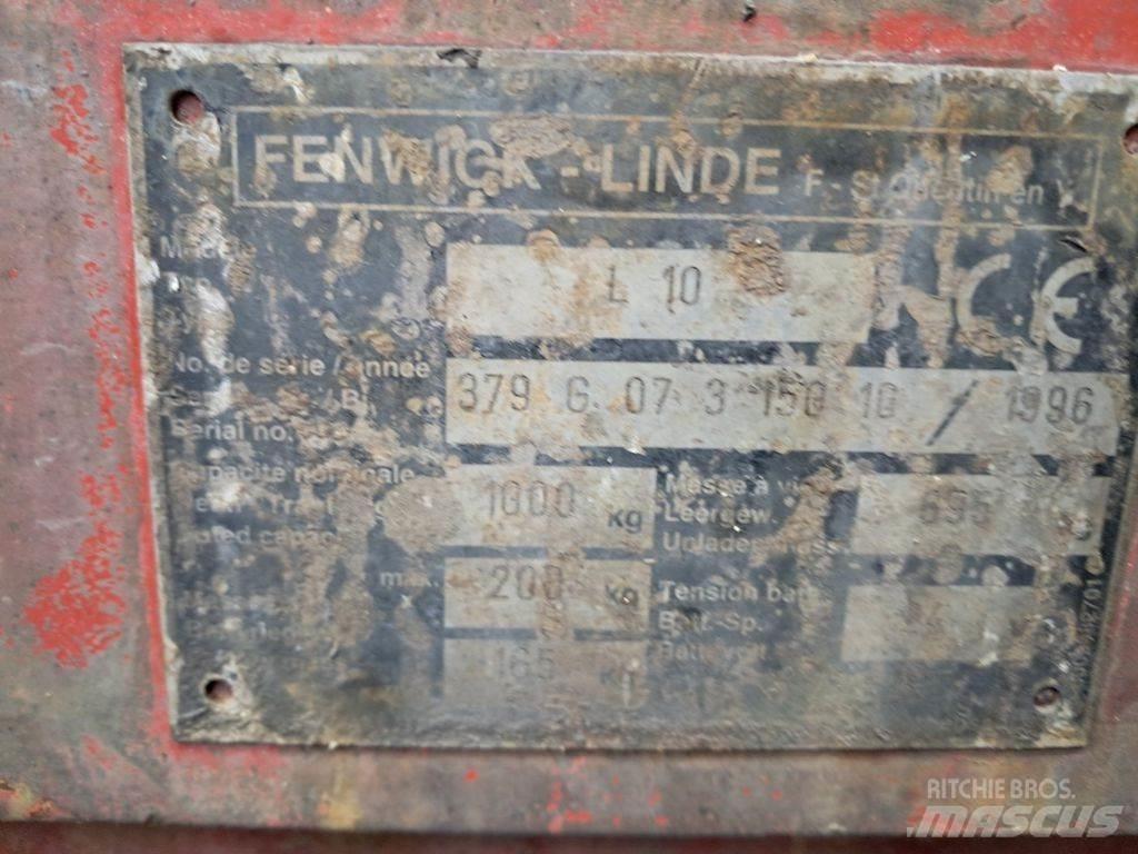 Linde L10 Rankiniai vėžimėliai