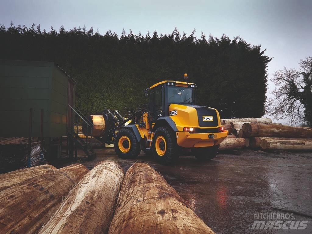 JCB 417 Naudoti ratiniai krautuvai