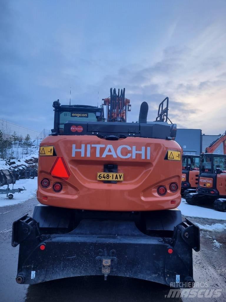 Hitachi ZX155W-7 2P Ratiniai ekskavatoriai