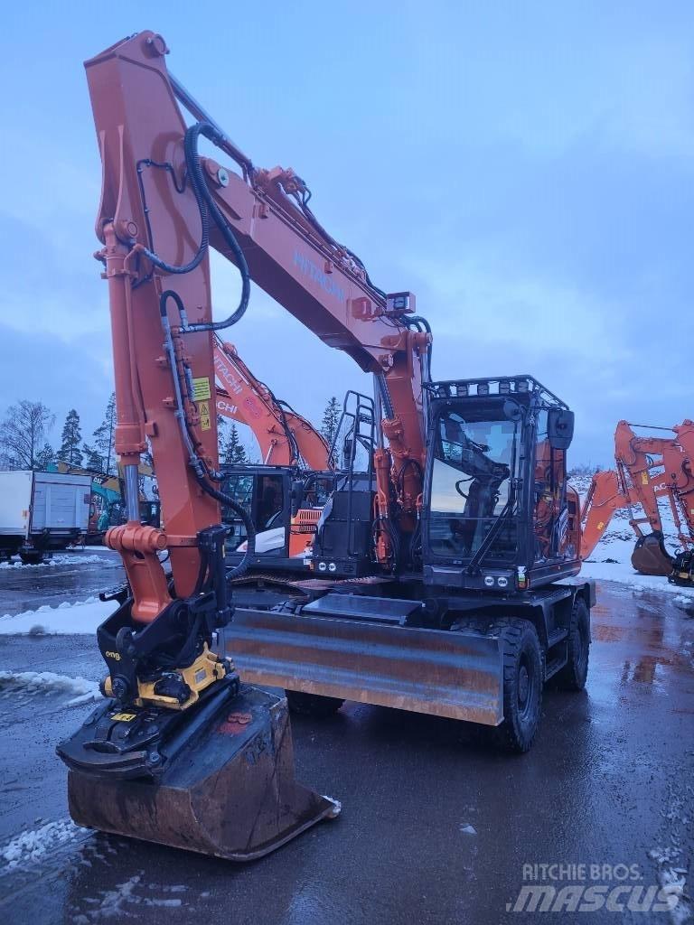Hitachi ZX155W-7 2P Ratiniai ekskavatoriai