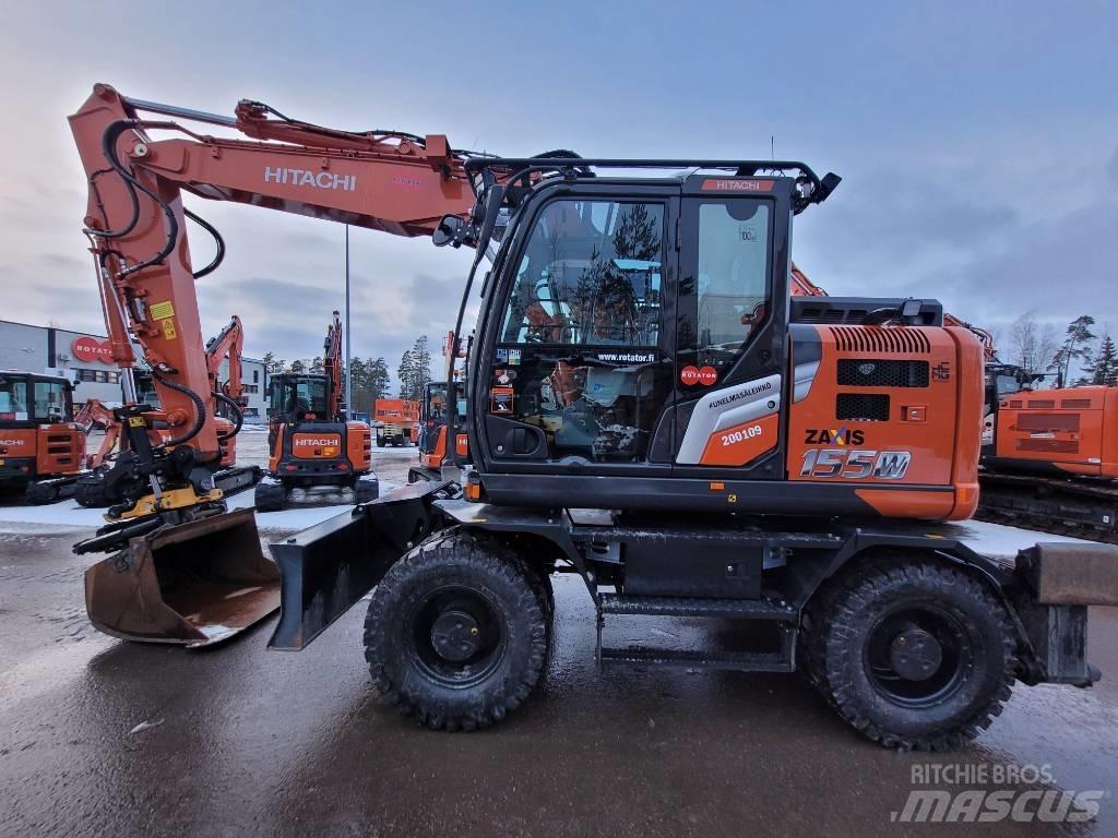 Hitachi ZX155W-7 2P Ratiniai ekskavatoriai
