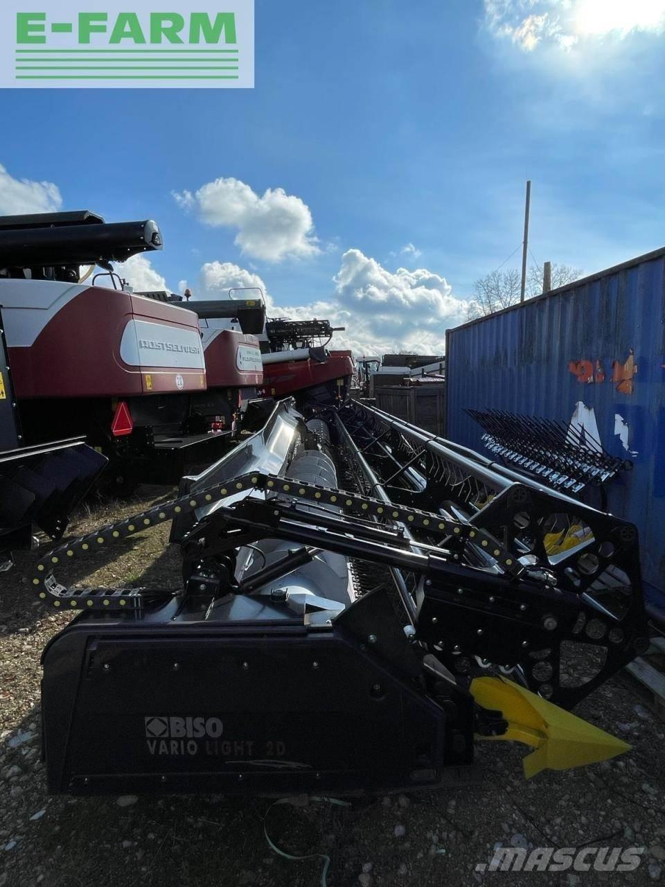 Biso 2D Vario 1070 Derliaus nuėmimo kombainų priedai