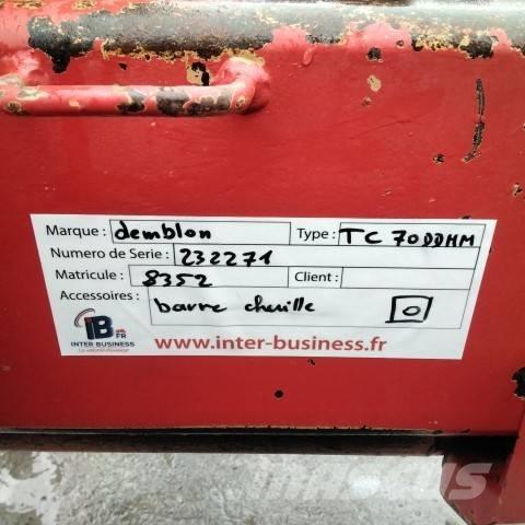 Demblon TC 70 Apverčiamieji plūgai