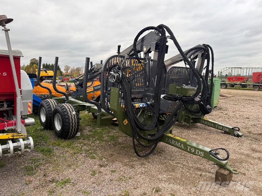 Farma T9 DS 6,7 kran Miškovežių priekabos