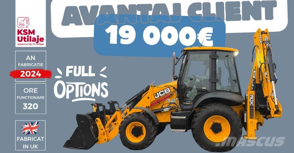 JCB 3 CX Ekskavatoriniai krautuvai