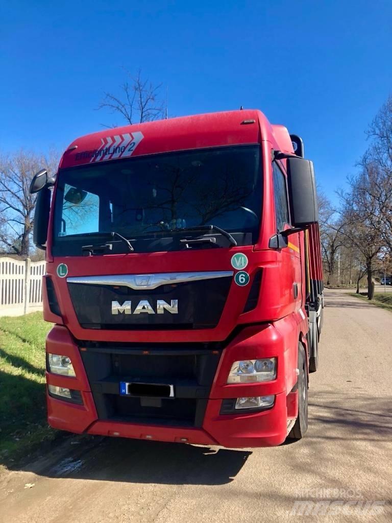 MAN TGX Naudoti vilkikai