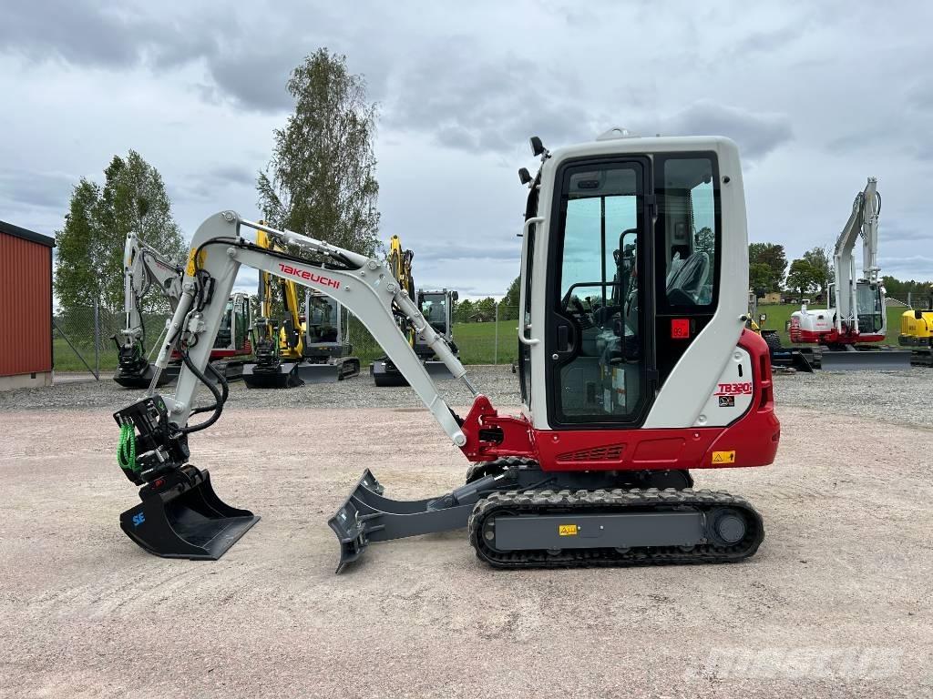 Takeuchi TB320 Mini ekskavatoriai < 7 t
