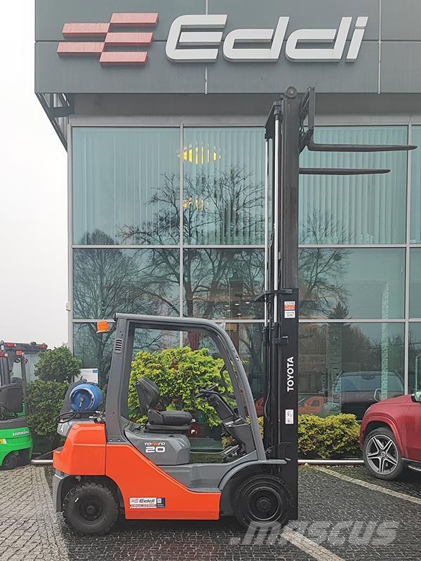 Toyota 02-8FGF20 LPG (dujiniai) krautuvai