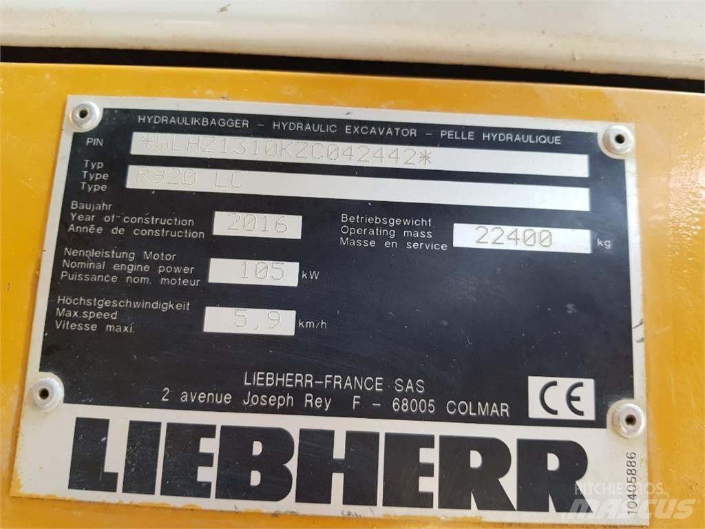 Liebherr R920 Vikšriniai ekskavatoriai