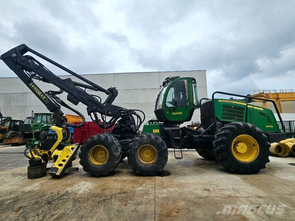 John Deere 1470 E Miško technika (Harvesteriai)