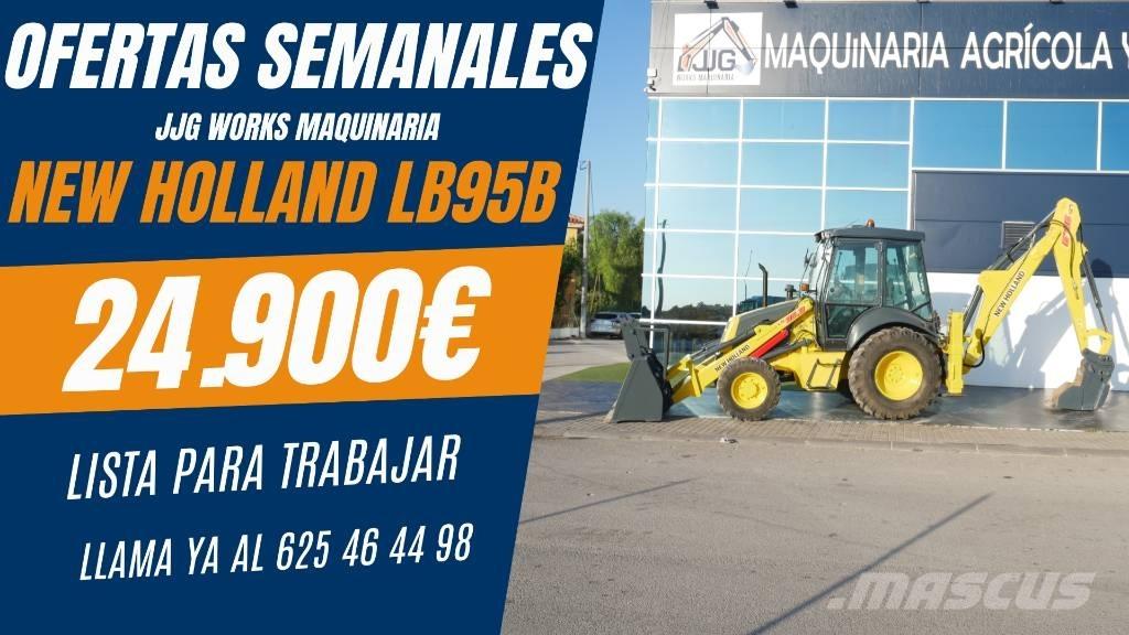 New Holland LB 95 B Ekskavatoriniai krautuvai