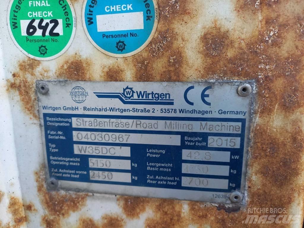 Wirtgen W 35 DC Asfalto perdirbimo technika